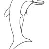 Ausmalbild Delfin Zum Ausdrucken bestimmt für Delfin Ausmalbilder Zum Ausdrucken