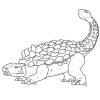 Ausmalbild Dinosaurier Und Steinzeit: Dinosaurier ganzes Dinosaurier Bilder Zum Ausdrucken Kostenlos