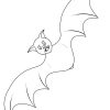 Ausmalbild Halloween: Fledermaus Ausmalen Kostenlos Ausdrucken bestimmt für Fledermaus Zum Ausmalen