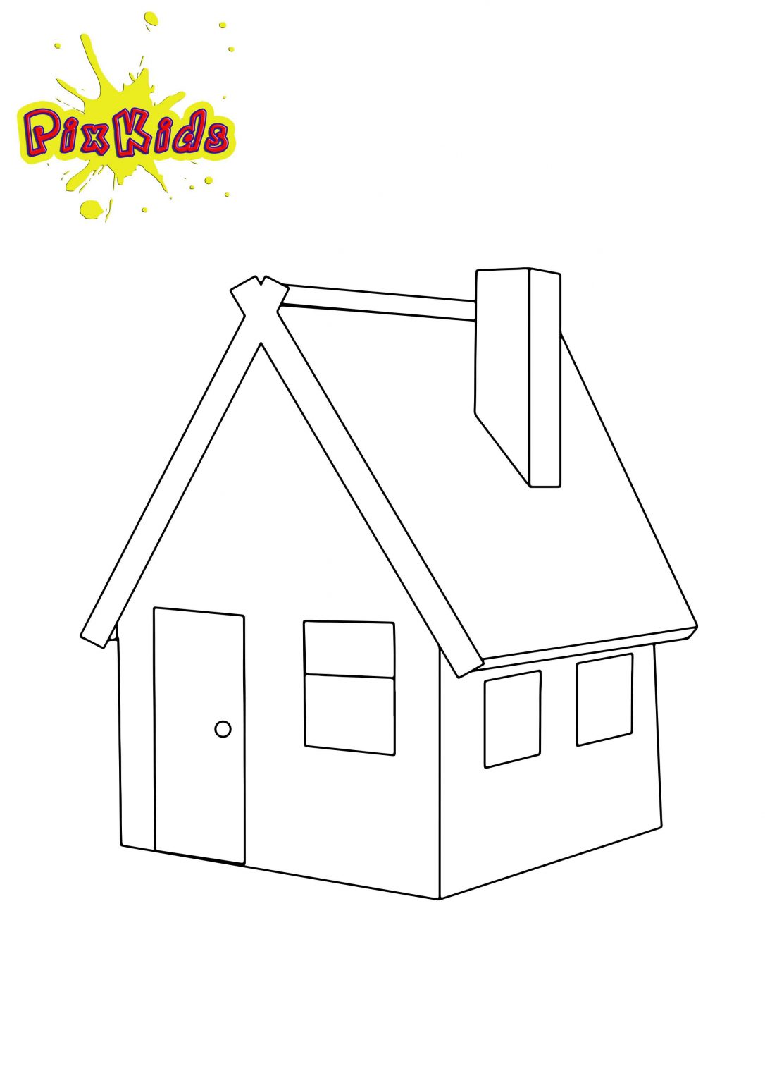 Haus Zum Ausmalen kinderbilder.download kinderbilder