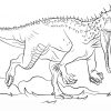 Ausmalbild: Indominus Rex | Ausmalbilder Kostenlos Zum ganzes T Rex Ausmalbild