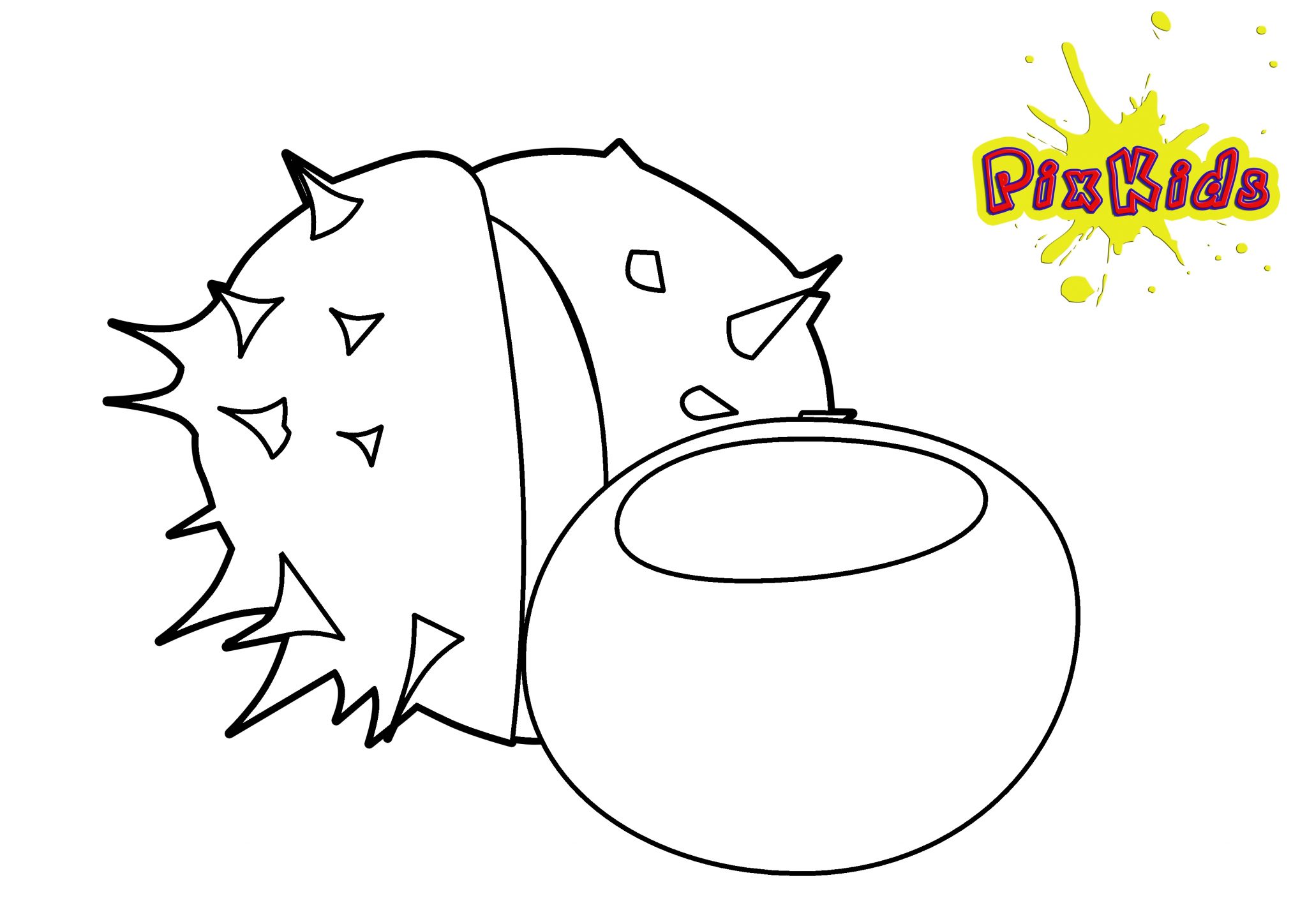 Ausmalbild Kastanienblatt Kostenlose Malvorlage über Ausmalbild Kastanienblatt Kostenlose Malvorlage über