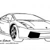 Ausmalbild: Lamborghini Gallardo | Ausmalbilder Kostenlos über Lamborghini Zum Ausmalen