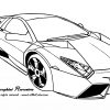 Ausmalbild: Lamborghini Reventon | Ausmalbilder Kostenlos über Malvorlagen Lamborghini