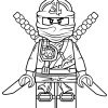 Ausmalbild: Lego Ninjago Green Ninja | Ausmalbilder in Ninjago Ausmalbilder Kostenlos Drucken
