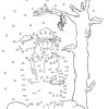 Ausmalbild Malen Nach Zahlen: Schneemann Kostenlos bei Weihnachten Malen Nach Zahlen