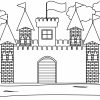 Ausmalbild Ritterburg - Kostenlose Malvorlagen bestimmt für Ausmalbild Burg