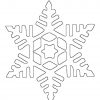 Ausmalbild Schneeflocken Und Sterne: Schneeflocke 17 verwandt mit Schneeflocke Malvorlage