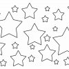 Ausmalbild Sterne - Kostenlose Malvorlage mit Stern Malvorlage Ausdrucken