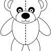 Ausmalbild: Teddybär | Ausmalbilder Kostenlos Zum Ausdrucken ganzes Ausmalbild Teddy