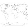 Ausmalbild: Weltkarte | Ausmalbilder Kostenlos Zum Ausdrucken verwandt mit Weltkarte Blanko