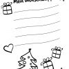 Ausmalbild Wunschzettel Für Weihnachten: Wunschzettel Zum mit Wunschzettel Zum Ausmalen Und Ausdrucken