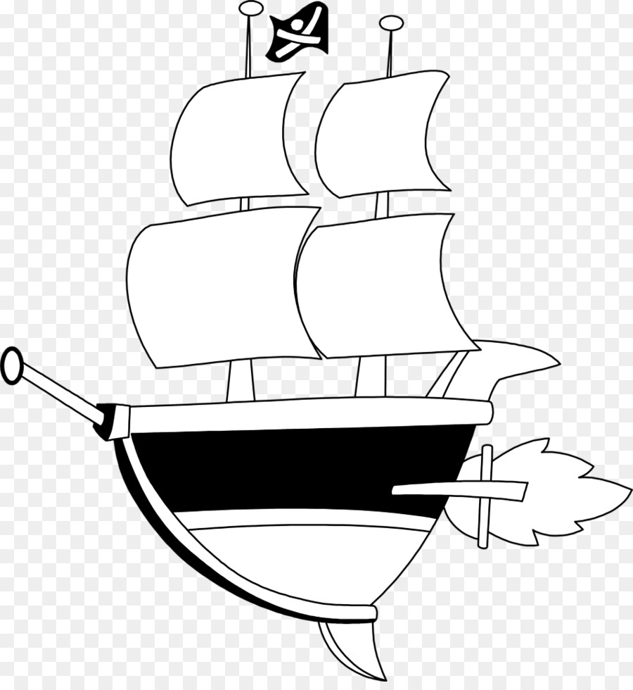 Ausmalbild Zeichnung Coloring Book Piraterie Disegno über Piratenschiff Ausmalbild