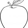 Ausmalbilder Apfel, Vordruck Apfel Schablonen Zum Ausdrucken bei Ausmalbild Apfel