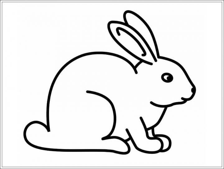 Ausmalbilder Hase, Vorlage Hasen, Hase Ostern | Kaninchen bei Hasen Zum Ausmalen