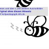 Ausmalbilder Käfer, Schmetterlinge, Insekten mit Biene Zum Ausmalen