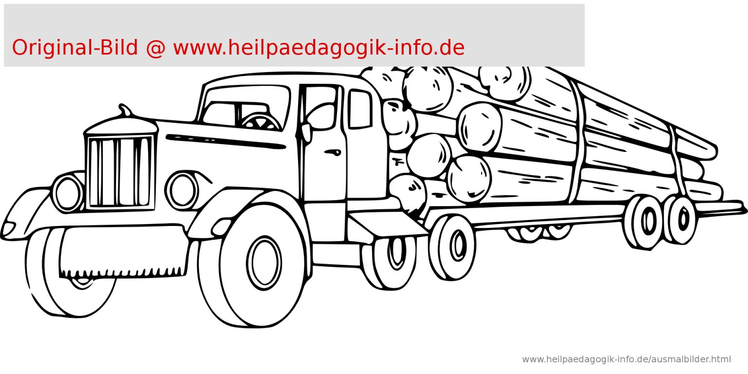 Ausmalbilder Lkws, Trucks verwandt mit Ausmalbilder Lastwagen