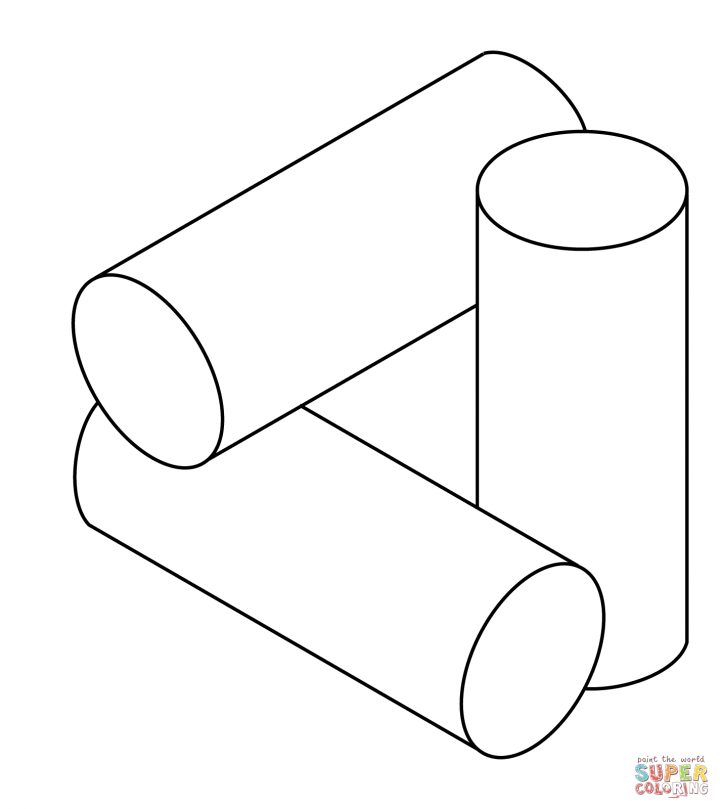 Ausmalbilder Optische Täuschungen - Malvorlagen Kostenlos bestimmt für