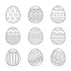 Ausmalbilder Ostern Eier - Wunderbare Bilder in Ostereier Ausmalbilder