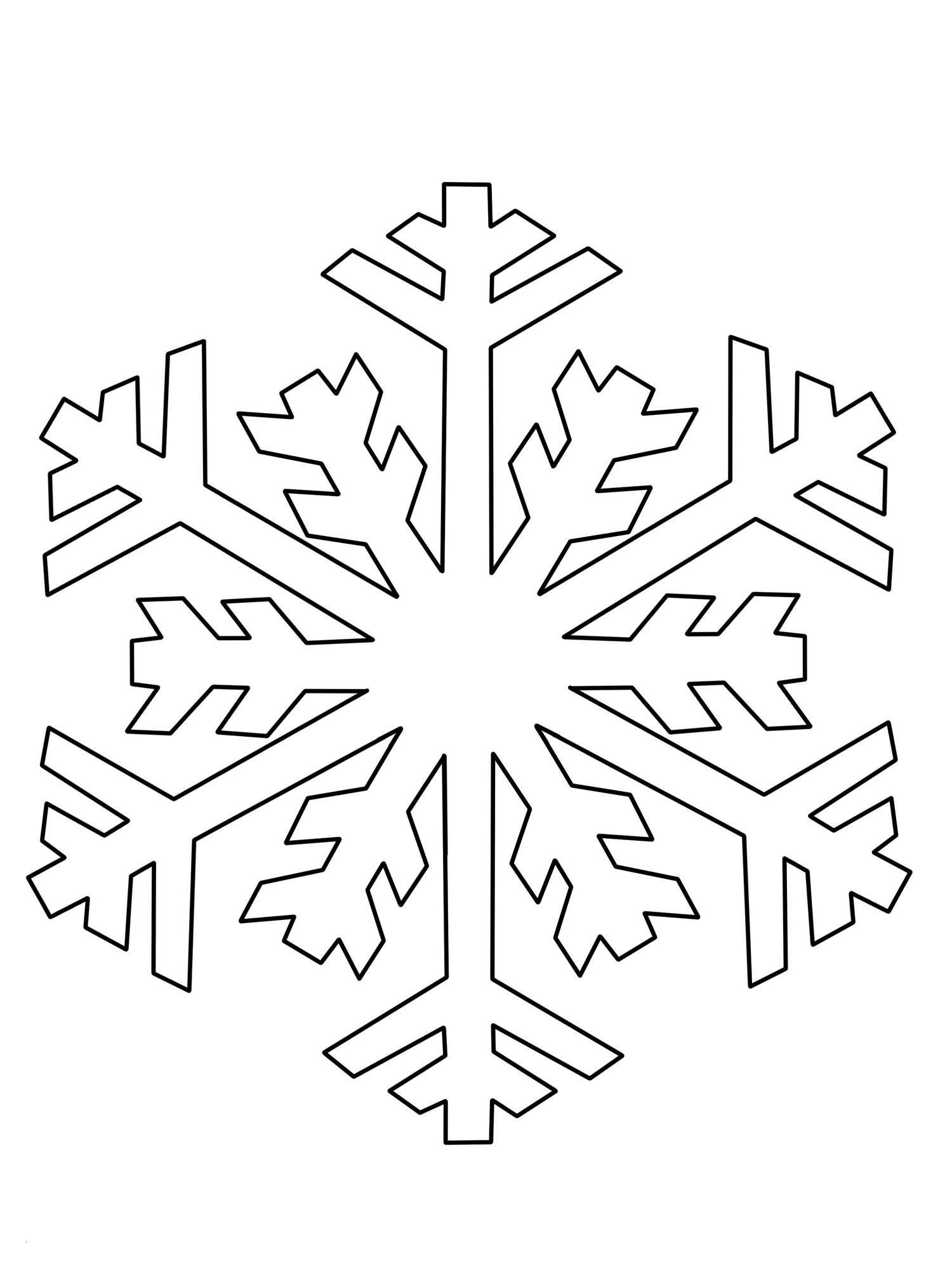 Ausmalbilder Schneeflocken Schablone Zum Ausdrucken (Mit über Fenster Schnee Schablonen