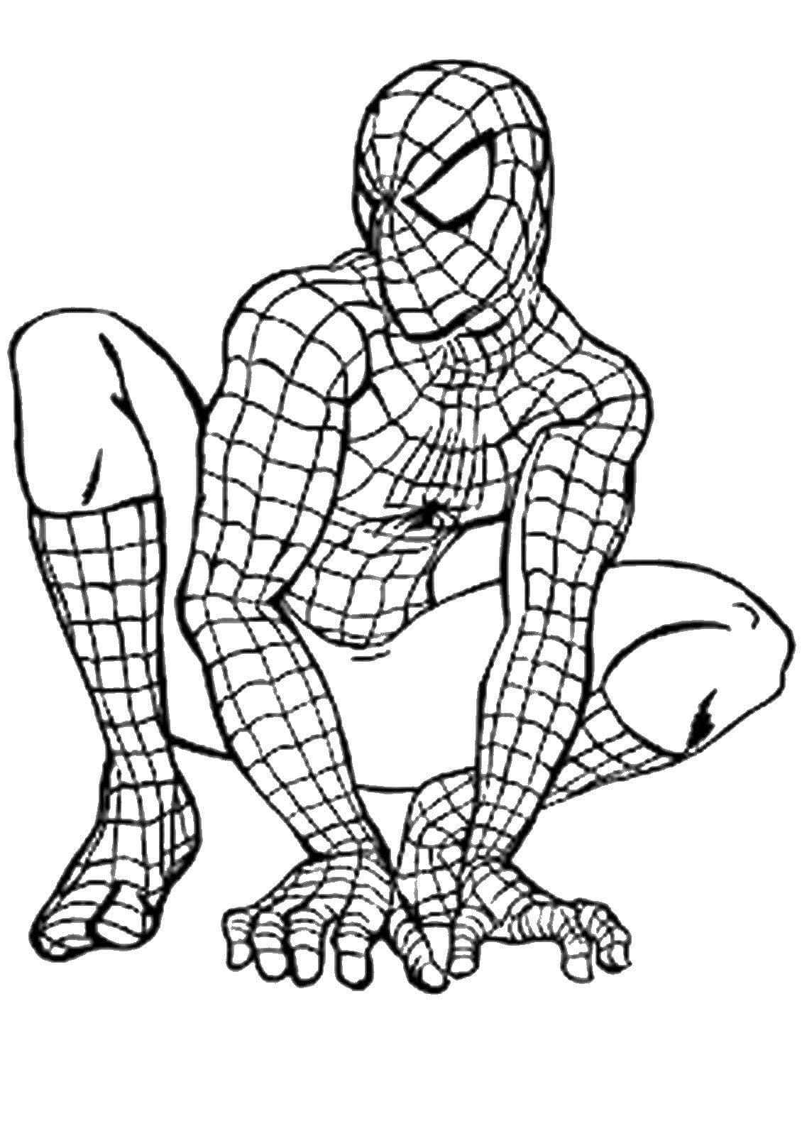 Ausmalbilder Spiderman. Drucken Spiderman Zum Ausmalen verwandt mit Malvorlage Spiderman