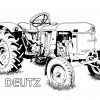 Ausmalbilder Traktor Deutz (Mit Bildern) | Ausmalbilder mit Ausmalbilder Trecker