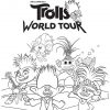 Ausmalbilder Trolls World Tour. Neue Trolle Zum Drucken bei Malvorlagen Trolls