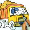 Ausmalen Lkw 🚚 | Wie Zeichnet Man | Kindervideos Hd | Malen Für Kinder |  Zeichnen Und Färben verwandt mit Lkw Malen