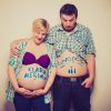 Babybauchfotos / Schwangerschaftsfotografie - New-School-Photos bestimmt für Ausgefallene Schwangerschaftsfotos