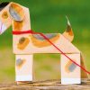 Basteln Mit Kindern - Kostenlose Bastelvorlage Tiere: Hund verwandt mit Bastelvorlage Hund