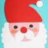 Basteln Mit Kindern - Weihnachtsmann Vorlage Für bestimmt für Weihnachtsmann Schablone
