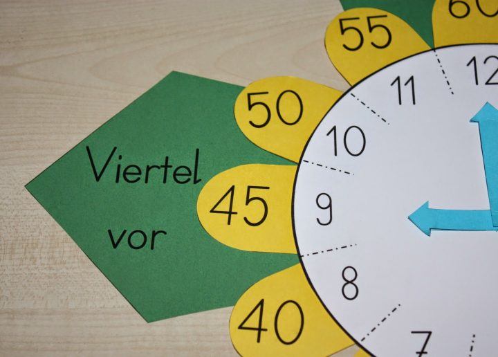 Uhr Basteln Vorlage - kinderbilder.download | kinderbilder.download