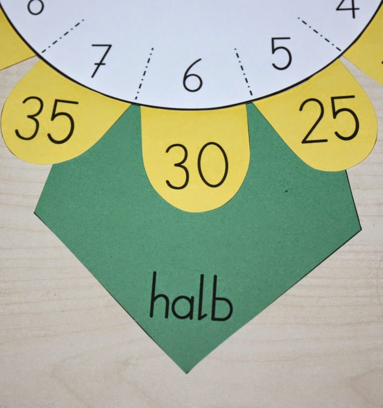 Uhr Basteln Vorlage - kinderbilder.download | kinderbilder.download