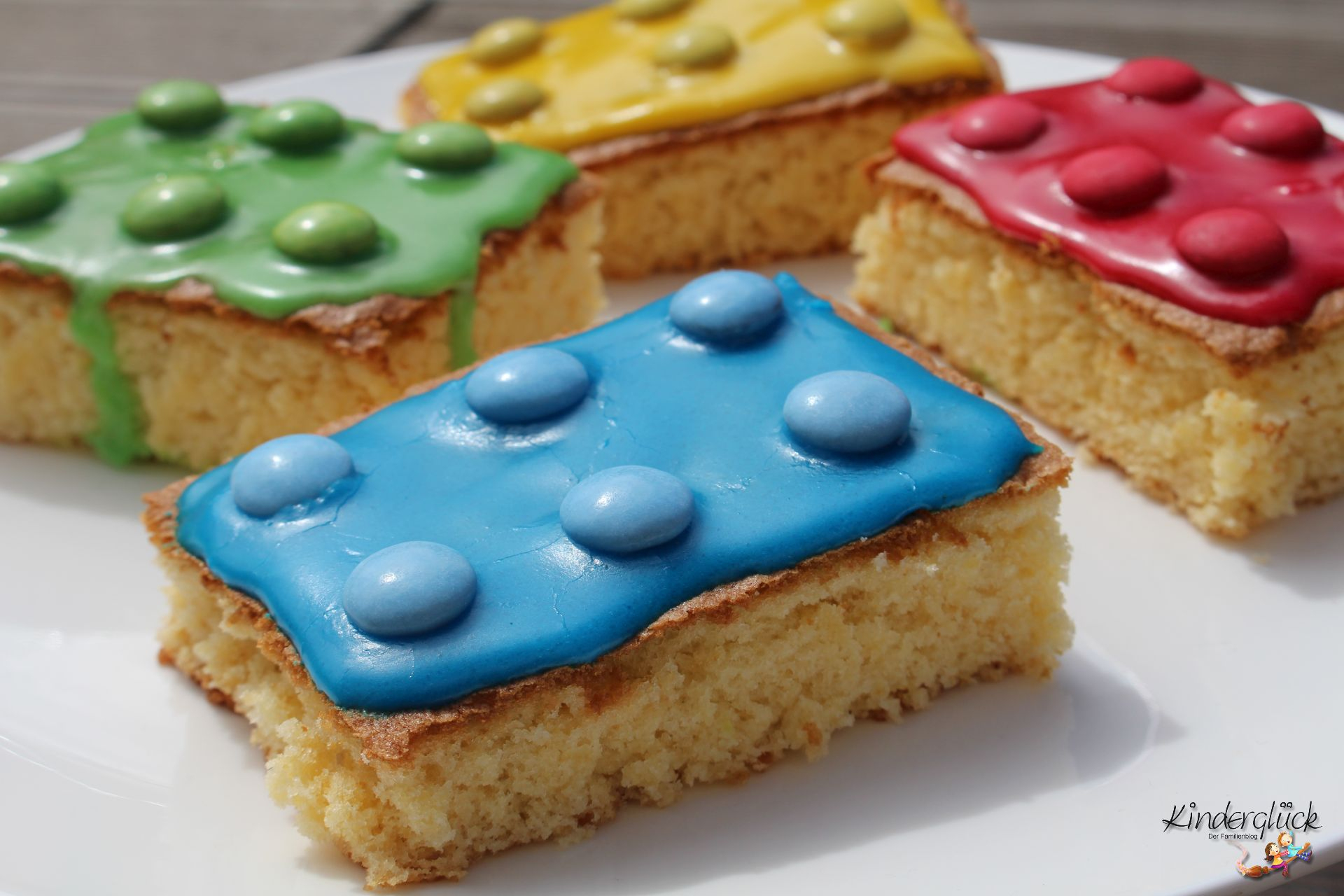 Baustein - Kuchen Für Den Kindergeburtstag • Kinderglück für Kuchen Für Kindergeburtstag Im Kindergarten