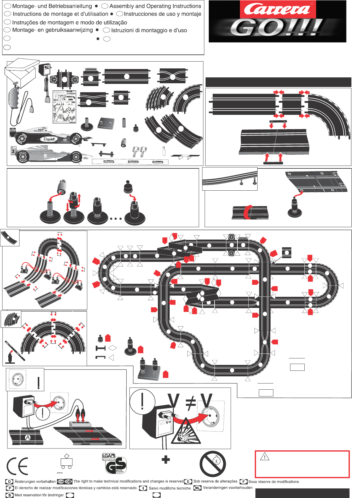 Bedienungsanleitung Carrera Go - 60600 Formel 1 Competition für Carrera Go Formel 1 Competition