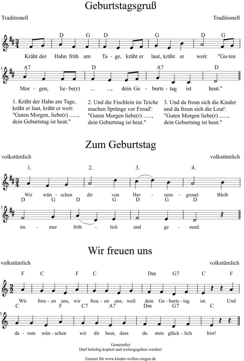Bekanntesten Geburtstagslieder ♪♫ Gemafrei | Babyduda bei Wir Singen Vor Freude Das Fest Beginnt Mp3