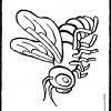 Biene - Kiddimalseite bestimmt für Bienen Bilder Zum Ausdrucken