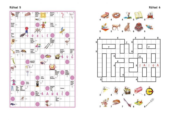 Bildergebnis Für Kreuzworträtsel Kinder Ab 12 Jahre | Rätsel in Kreuzworträtsel Kinder