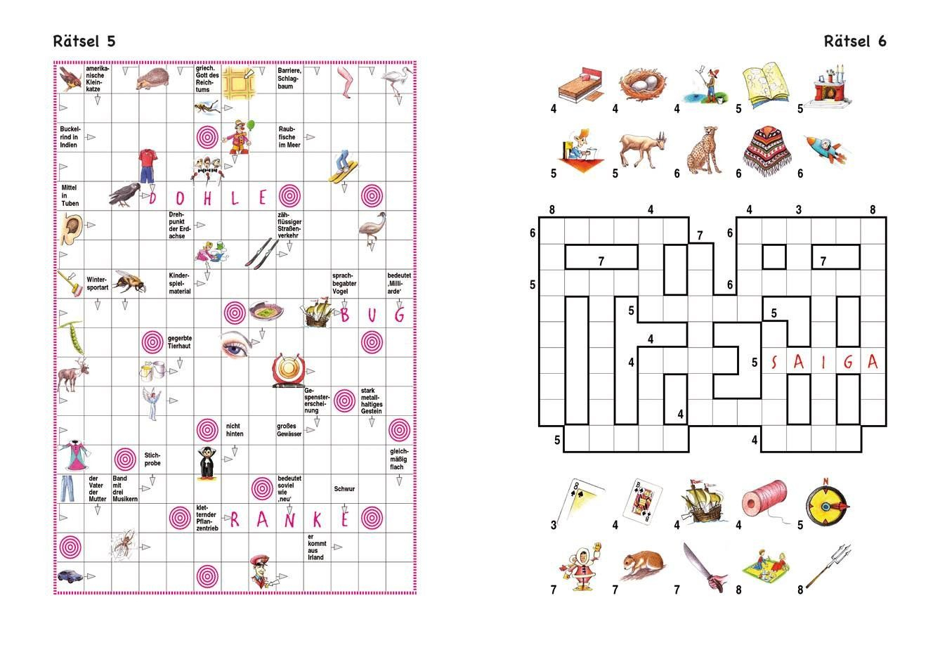 Bildergebnis Für Kreuzworträtsel Kinder Ab 12 Jahre | Rätsel mit Kinder Kreuzworträtsel Zum Ausdrucken