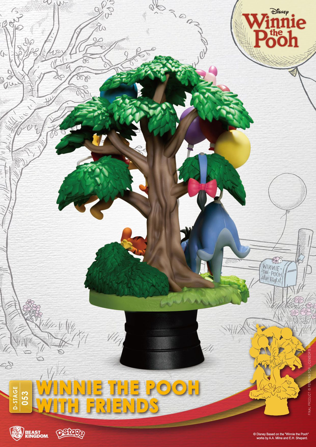 Bkt - Disney: Winnie The Pooh With Friends Diorama über Pictures Of Winnie The Pooh And Friends