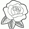 Blumen Ausmalbilder | Blumen Ausmalbilder, Ausmalbilder innen Rose Ausmalbild