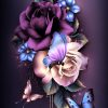 Blumentapete-Bild Von Marion Meinhardt Auf Blumen | Bunte innen Blumen Hintergrundbilder Kostenlos