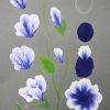 Blüten Malanleitungen One Stroke Vorlagen (Mit Bildern in Acrylbilder Malen Vorlagen