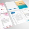 Briefpapier-Vorlagen Zum Download: Moderne Designs Auf in Vorlagen Briefpapier