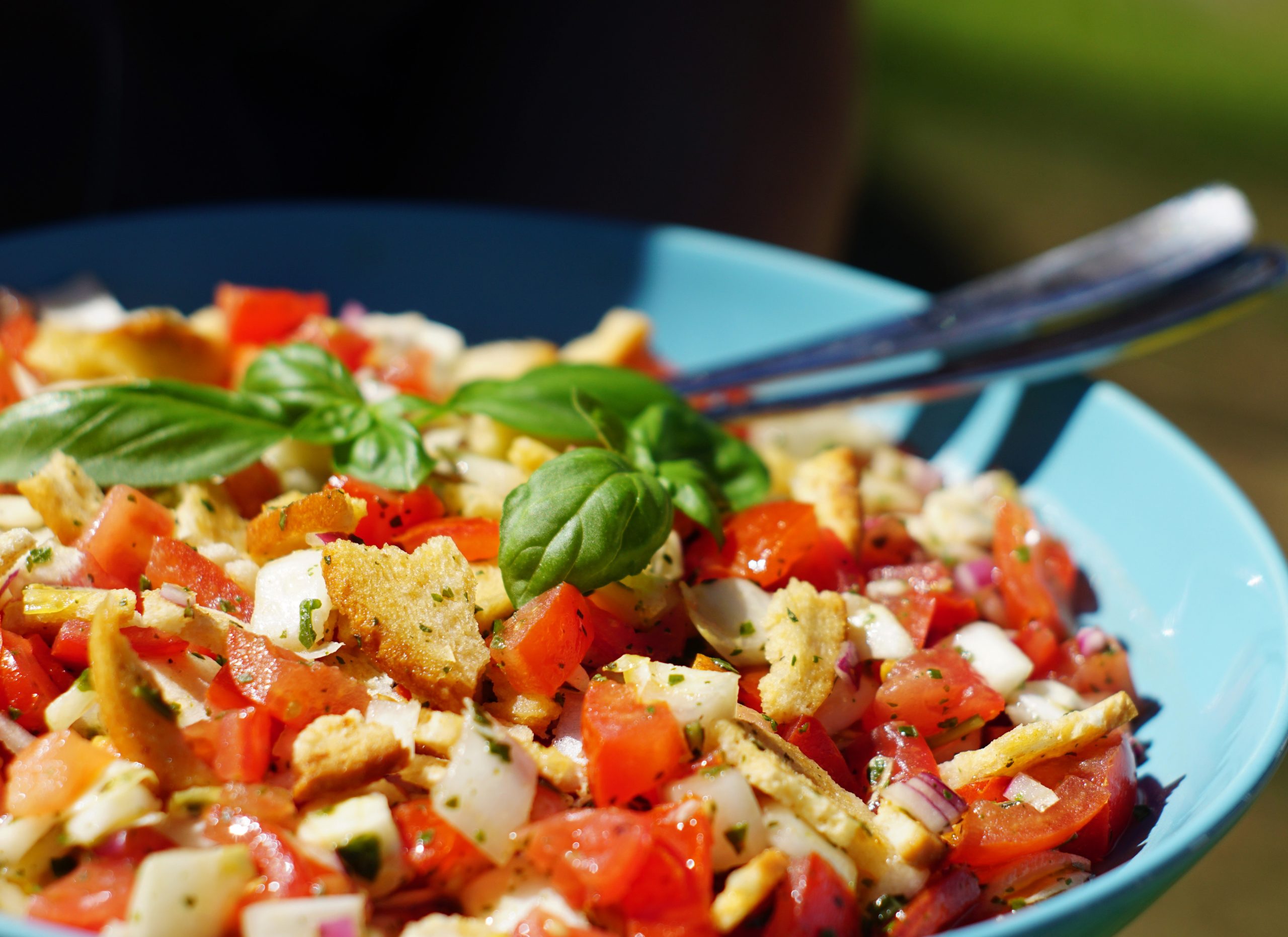 Brotchipssalat / Rezept Für Einen Besonders Leckeren Salat Zum Grillen ganzes Salate Zum Grillen Rezepte Mit Bild