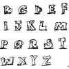 Buchstaben Ausmalen: ✎ Alphabet Malvorlagen A-Z | Alphabet mit Ausmalbuchstaben