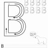 Buchstaben Lernen Arbeitsblätter – Buchstabe B - Buchstaben bestimmt für Buchstaben Lernen Arbeitsblätter Kostenlos