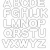 Buchstaben Schablonen Zum Ausdrucken In 2020 | Buchstaben bei Buchstaben Schablone Zum Ausdrucken