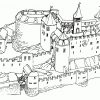 Burg Bild Malvorlage | Coloring And Malvorlagan innen Ausmalbild Ritterburg