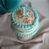Cake Smash Torte, Ganz Einfach Selbst Herstellen über Geburtstagskuchen Für 1 Geburtstag